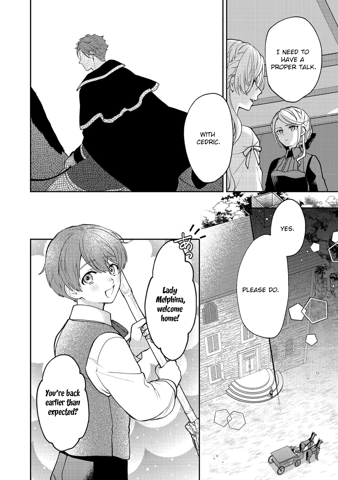 The Discarded Duchess Just Wants a Peaceful Life. Chapter 3 - . Page 8